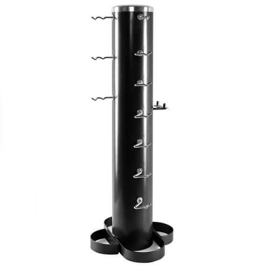 Suport, stand fitness pentru depozitare accesorii antrenament