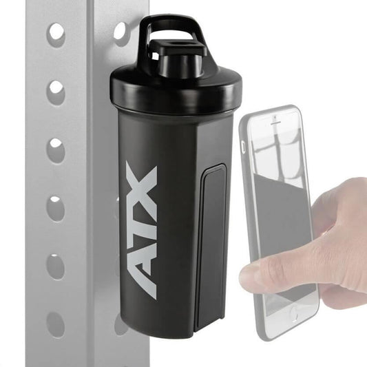 Recipient ATX® Shaker 1000 ml, negru cu prindere magnetică
