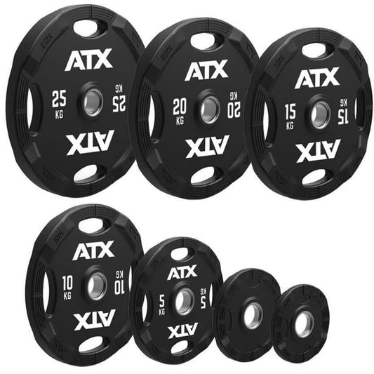 Discuri ATX® din poliuretan cu 4 mânere, diametru 50 mm - 1,25 - 25 kg