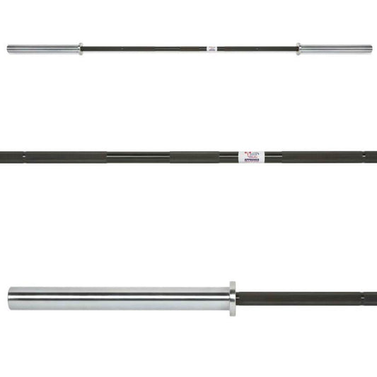 Bară olimpică ATX® Ram Bar II – Powerlifting Bar IPF Approved până la 700 kg