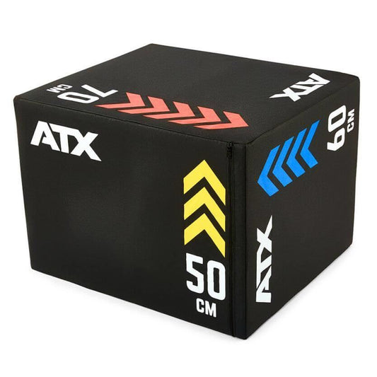 Cutie pentru sărituri ATX® Soft Plyo Box – 50 × 60 × 70 cm