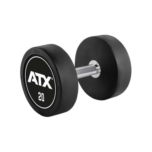 Gantere Compacte – PRO-Style Rubber Dumbbell – De la 2,5 până la 60 kg