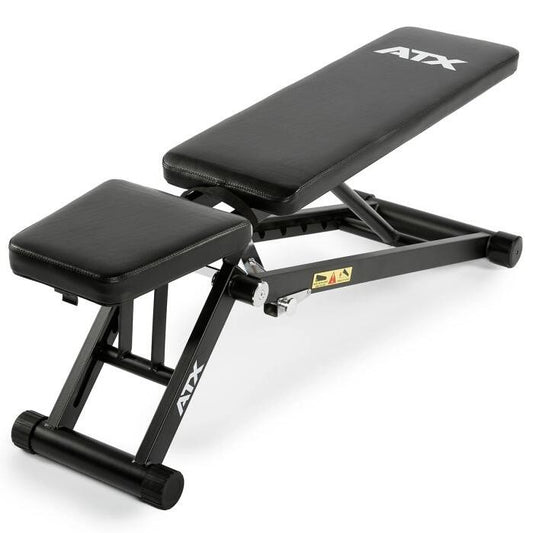 Bancă fitness ATX® pentru antrenament, pliabilă, capacitate maximă 200 kg