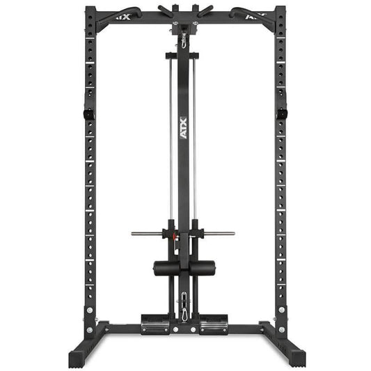 ATX® Half Rack 620 – stație multifuncțională cu helcometru, încărcare cu discuri, capacitate maximă 400 kg, înălțime 214 cm