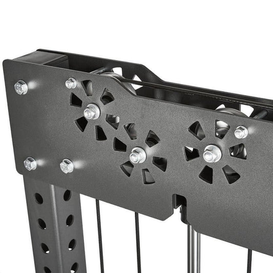 Aparat fitness ATX®, helcometru  cu stiva de greutati, 3 pozitii diferite ale unghiului de tragere, seria 800, cu stiva de greutati de 180 kg