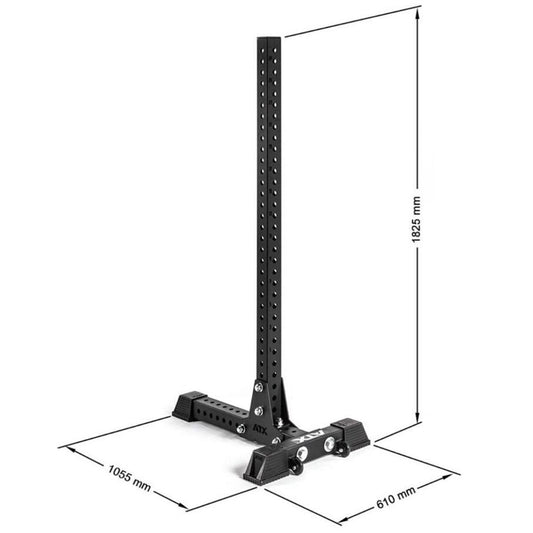 Suport de bara olimpica ATX® Free Stands cu J-Hooks incluse