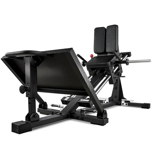 Presa fitness ATX® compactă pentru picioare, încărcare pe discuri