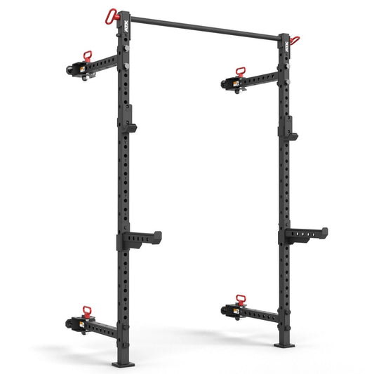 ATX® Fold Back Rack FBR-500 – Half Rack Pliabil pentru Montaj pe Perete – Înălțime 198 cm