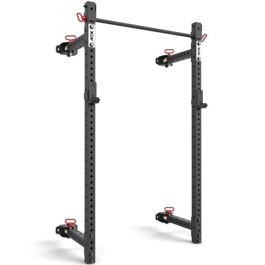 ATX® Fold Back Rack Half Rack 750 – Rack Pliabil pentru Montaj pe Perete, înălțime 219 cm