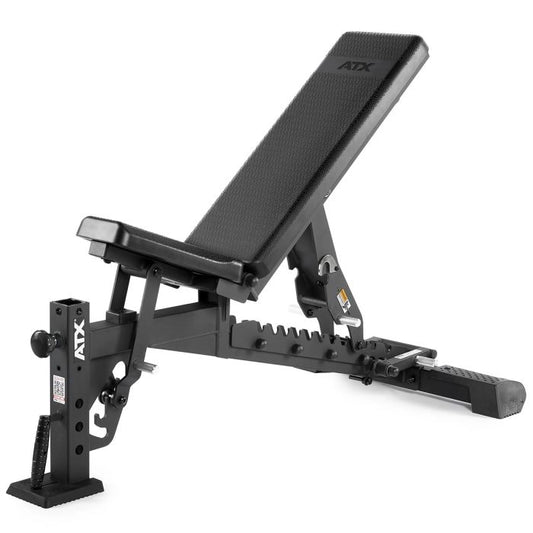 Bancă ATX® Multi Bench - Ultimate 2.0 - cu pernă PU, seria 600, încărcare 500 kg, negru