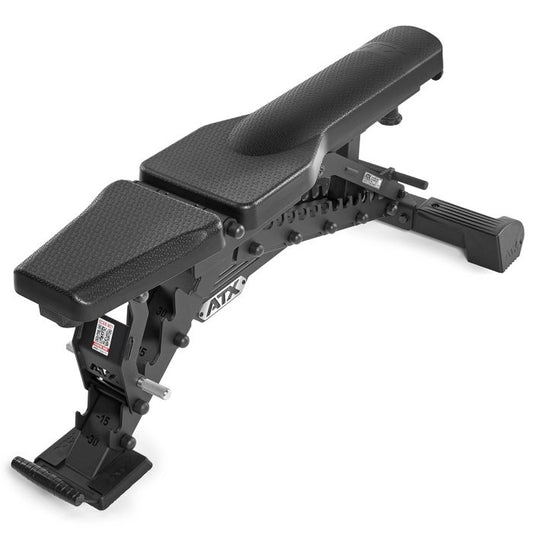 Bancă reglabilă ATX® Warrior Bench Slim, model nou, încărcare 500 kg, negru