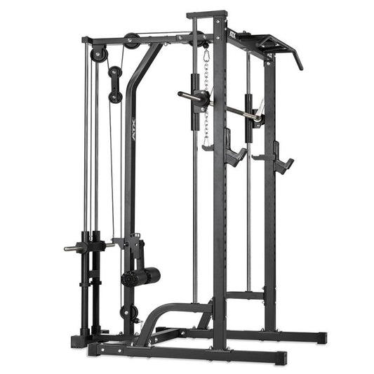 Stație fitness multifuncțională ATX® Multi-press, helcometru, încărcare pe discuri 30 mm