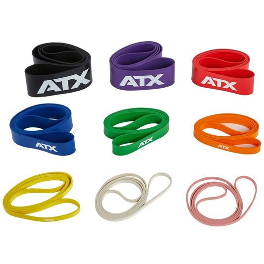 ATX® Benzi de rezistență profesionale, cauciuc, Level 1-9, culori diferite