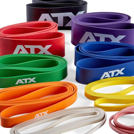 ATX® Benzi de rezistență profesionale, cauciuc, Level 1-9, culori diferite
