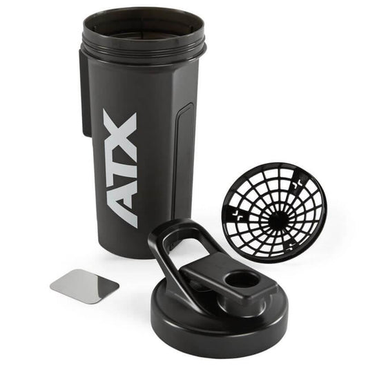 Recipient ATX® Shaker 1000 ml, negru cu prindere magnetică