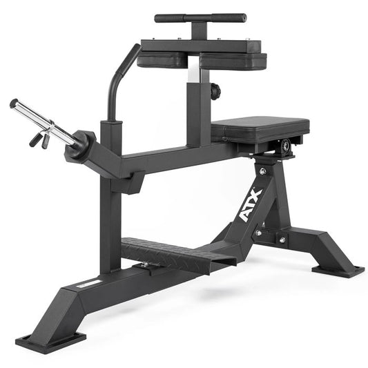 ATX® Seated Calf - Aparat fitness pentru gambe cu încărcare pe discuri