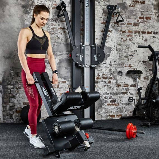 Aparat ATX® Sissy Squat Master PRO pentru genuflexiuni avansate, 250 kg