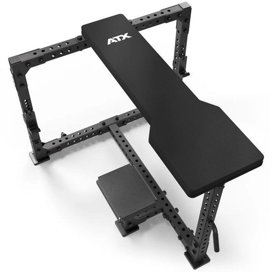 ATX® Bancă Clasică pentru Ramat cu Bară Liberă, 500 kg, negru