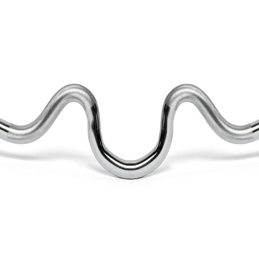 Bară Super-SZ Curl – 30 mm × 125 cm, Inclusiv 2 coliere cu arc