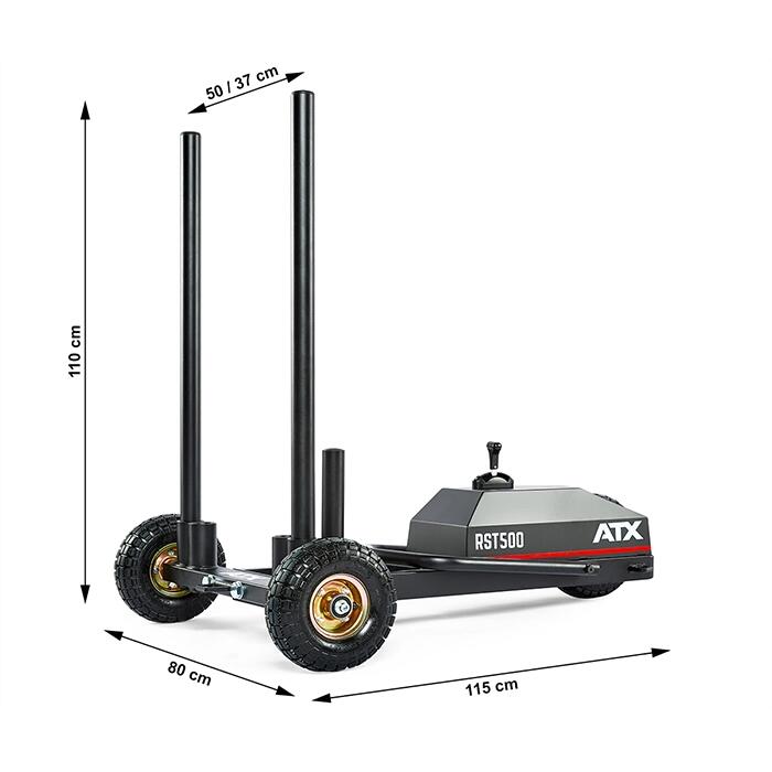 ATX® Power Sled - Sanie pentru antrenament cu sistem de frânare magnetică puternic