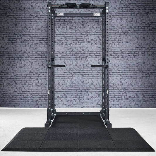 Platforma din cauciuc pentru Power Rack, neagra, diferite dimensiuni