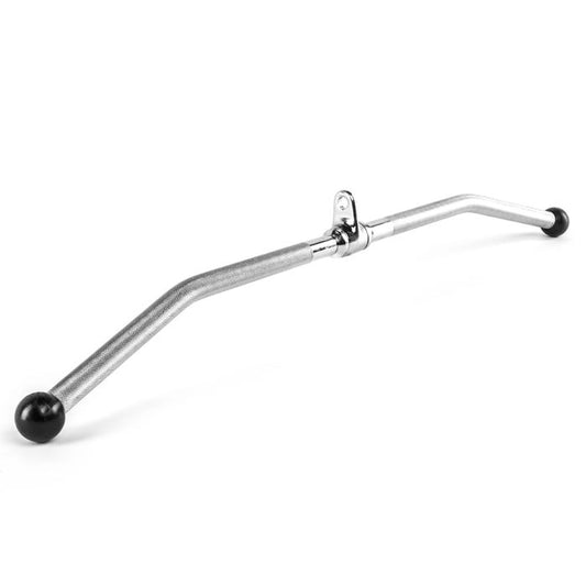 Bară pentru lat pulldown, calitate profesională, cu capete din cauciuc 100 cm