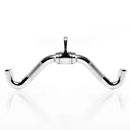 Mâner pentru triceps / biceps – cromat – din oțel masiv