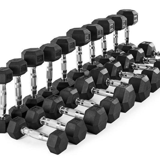 Set gantere Hexagonale compacte – 1 – 10 kg (10 perechi)