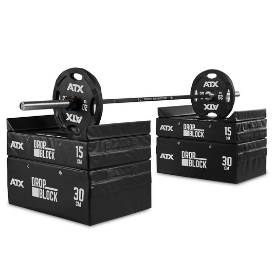 Set ATX® Soft Drop Block pentru antrenament haltere