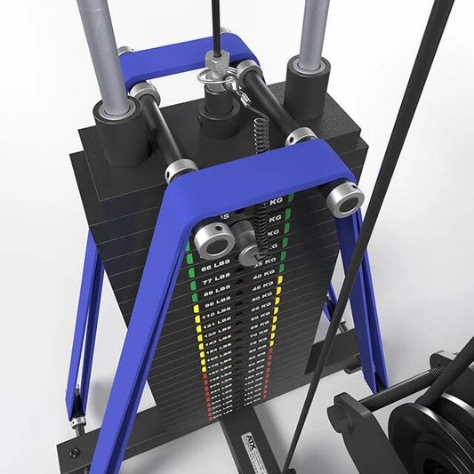 ATX® Lat Pulldown - accesoriu optional helcometru pentru Power Rack cu stiva de greutate 125 kg