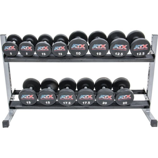 Suport pentru gantere – 2 niveluri, 150 cm