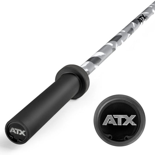 Bară fitness ATX® Camouflage Bar – 150 cm, 13 kg