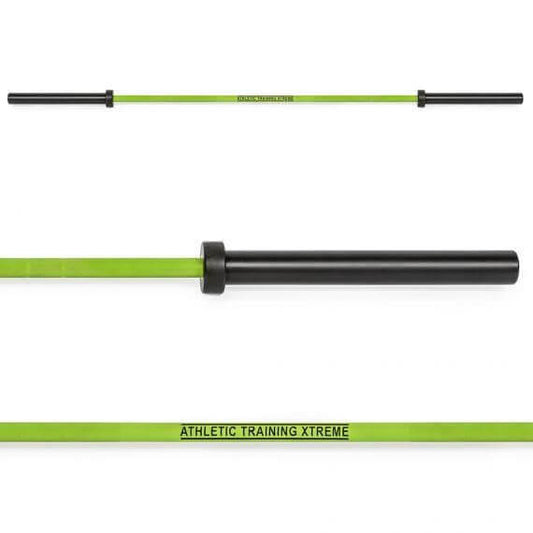 Bară fitness ATX® Multi Bar / Hybrid Bar – Cerakote® Zombie Green 20 kg, 220 cm, Ø 50 mm