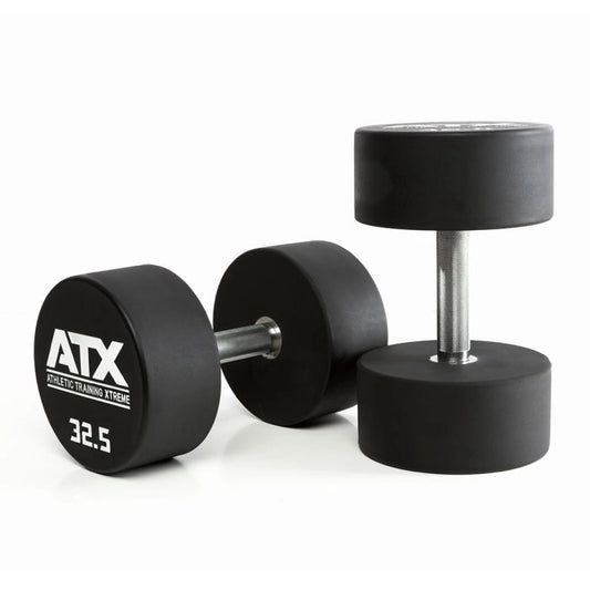 Ganteră profesională ATX® Urethane Dumbbells – 2,5 – 60 kg