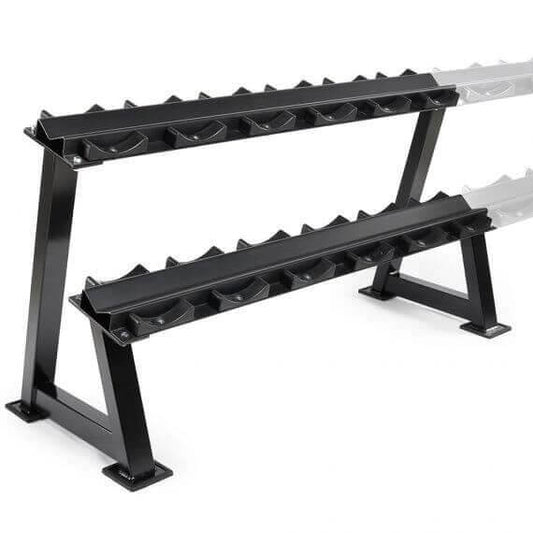 Raft modular pentru gantere cu suporturi tip cupă – extensibil